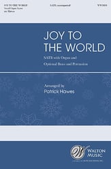 Joy to the World SATB choral sheet music cover